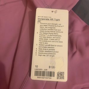 Lululemon Invigorate Leggings